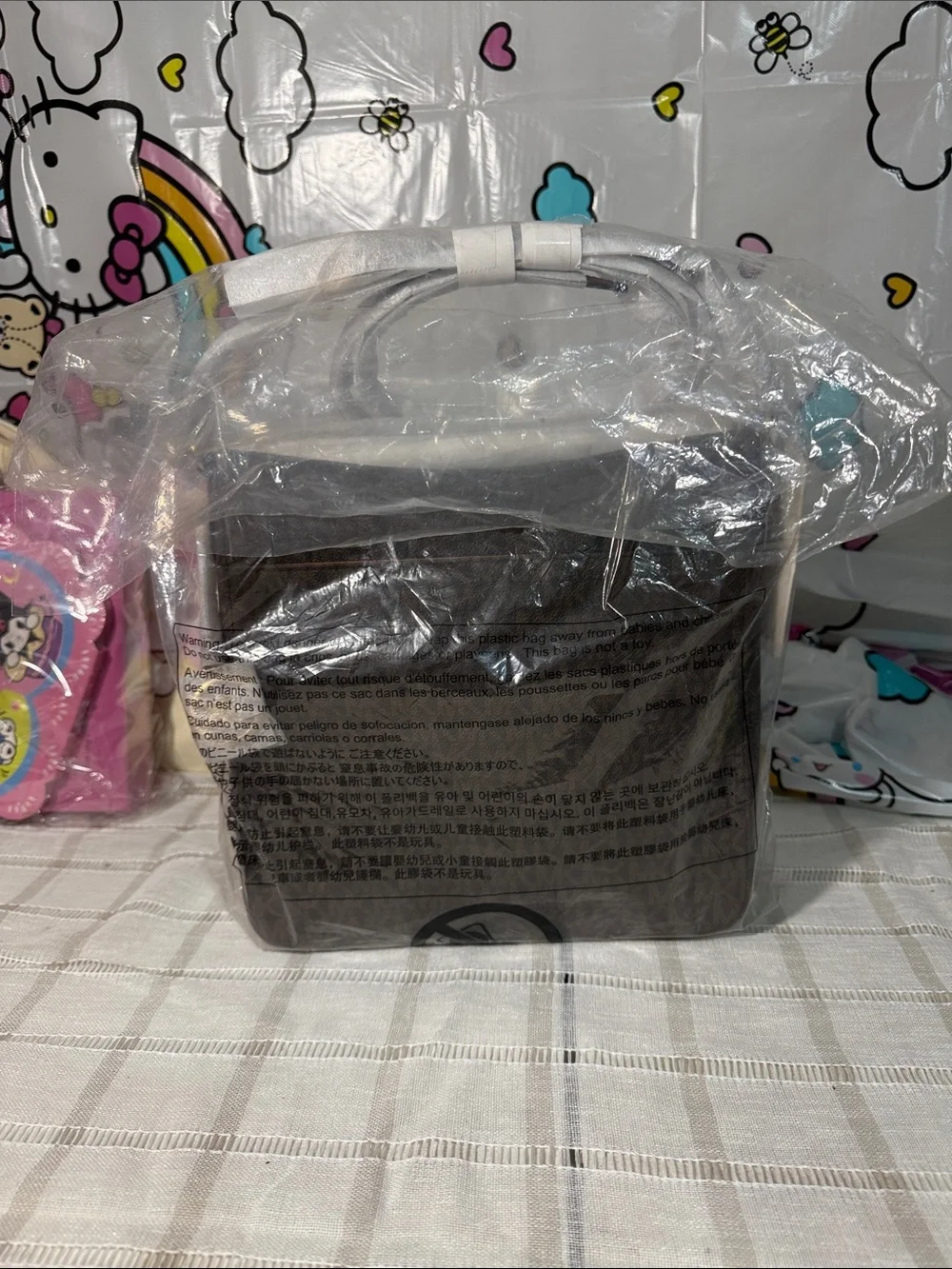 Brown MK Jet Set Travel Small/Large Messenger Bag